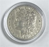 1881 Morgan Silver Dollar, U.S. $1 Coin