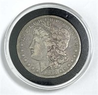 1883-S Morgan Silver Dollar, U.S. $1 Coin