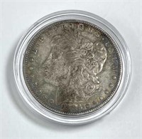 1884 Morgan Silver Dollar, U.S. $1, Toned