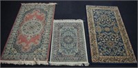 Three middle eastern rugs