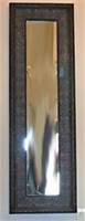 Tall Wall Mirror with Wood Frame