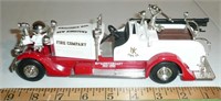 Ertl Model KT Fire Truck, Die Cast