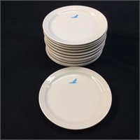 (12) MAYER PIEDMONT AIRLINES SIX INCH PLATES