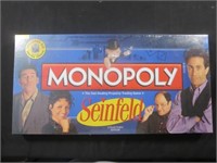 New Factory Sealed 2009 Seinfeld Monopoly Board