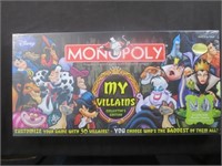 New Factory Sealed Disney My Villains Monopoly