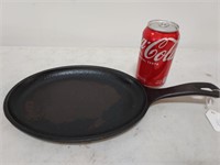 Cast Iron Lodge Oval Griddle