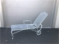 Wrought Iron Lounge Chair