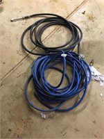 2- air hoses one blue