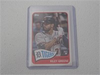 2023 TOPPS ARCHIVES RILEY GREENE RC TIGERS