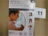 Flawless cleansing spin brush
