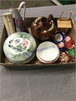 VASES, COVERED DISH, OTHER MISC