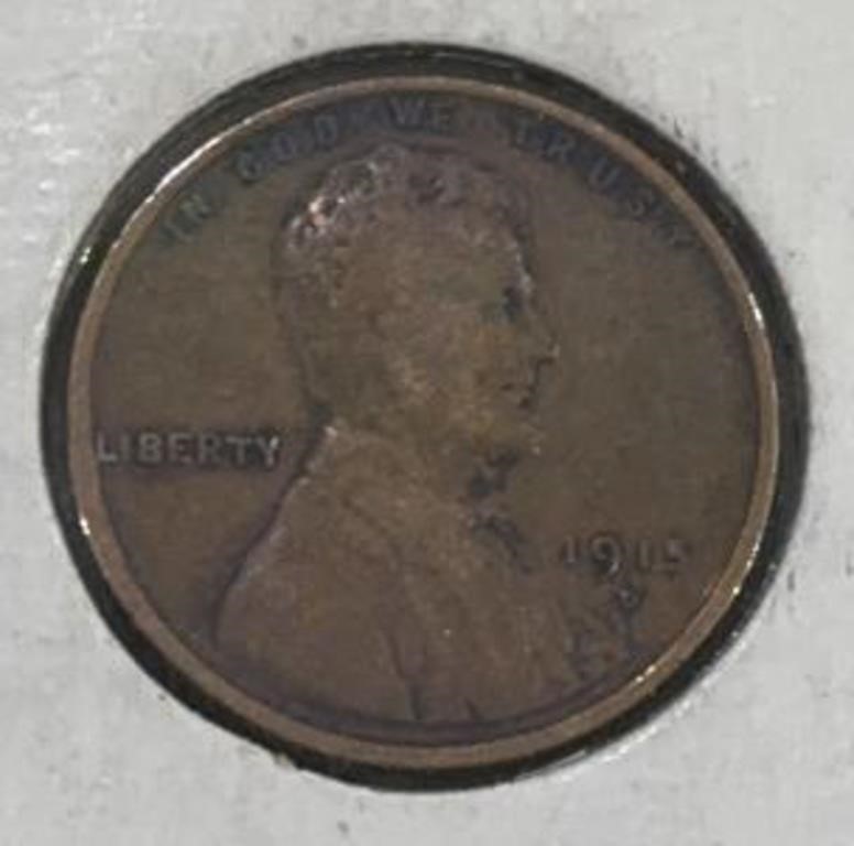 1915-D LINCOLN WHEAT BACK CENT (GOOD)