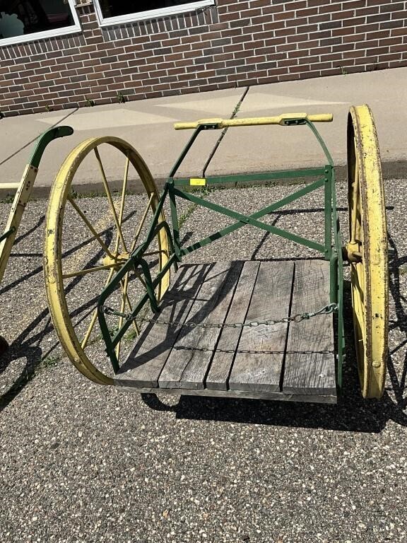 2 Wheel Milk Cart