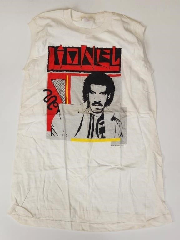 1984 LIONEL RICHIE CONCERT SLEEVELESS SHIRT