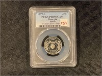 1999-S GEORGIA SILVER QUARTER PCGS PR69DCAM