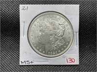 1921 MORGAN SILVER DOLLAR