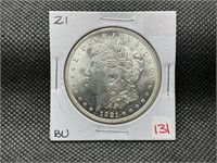 1921 MORGAN SILVER DOLLAR