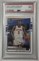 2020-21 Donruss #213 Immanuel Quickley RR PSA 9!