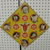 Early 20th Century Childs Ring Toss Game