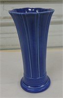 Fiesta Post 86 medium flower vase, sapphire