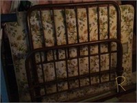 Vintage full-size bed frame