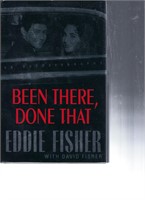 Eddie Fisher signed book