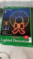 Indoor outdoor Christmas lighted decoration