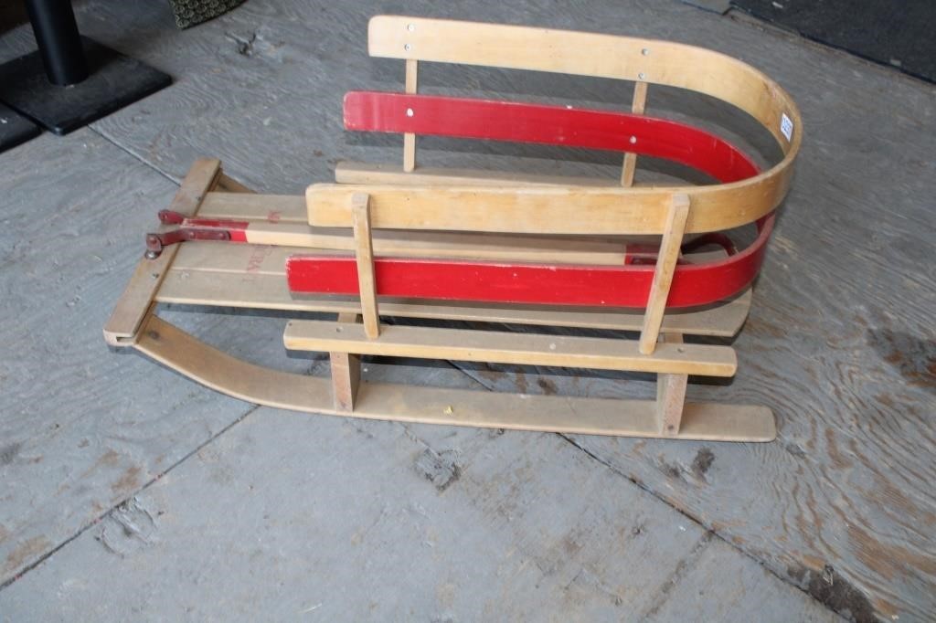 Wooden Sleigh