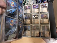 Folder of Babylon 5 cards
