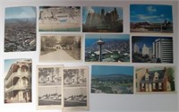 12 Vintage Post Cards- Lot #4 Monuments Buildings