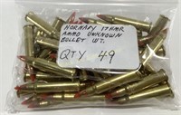 (49) Cartridges Hornady 17HMR