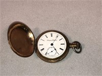 Hampden Watch Co. Hunter Case Pocket Watch