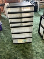 Plastic storage units