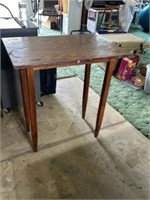 Wooden table 29 wide by 20 x 31 tall