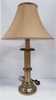 BRASS COLOURED TABLE LAMP