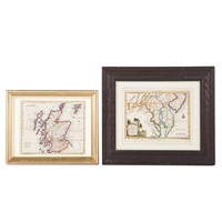 Thomas Kitchin, Maryland and Scotland maps