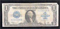 1923 $1 Horse Blanket Silver Certificate Note