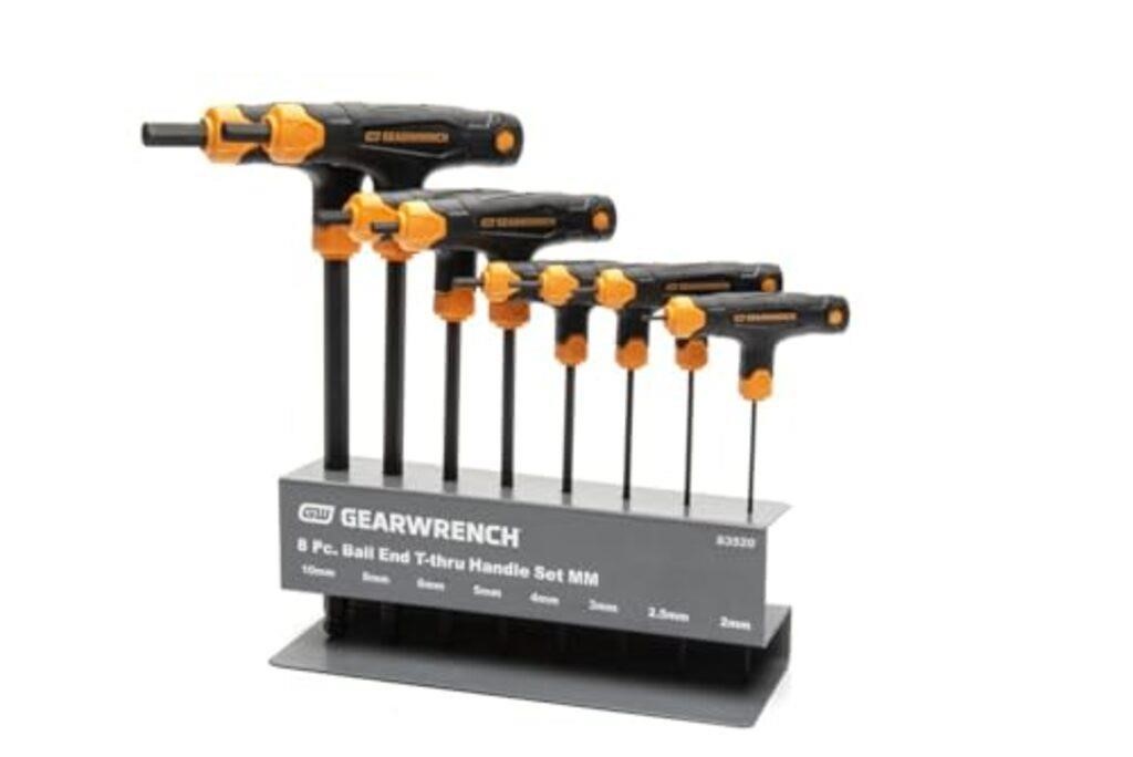GEARWRENCH 8 Piece Metric Ball End T-Handle Hex