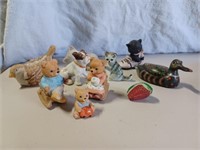 Figurines Incl Homco and Japan