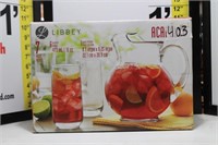 New Libbey 7 pc pitcher set