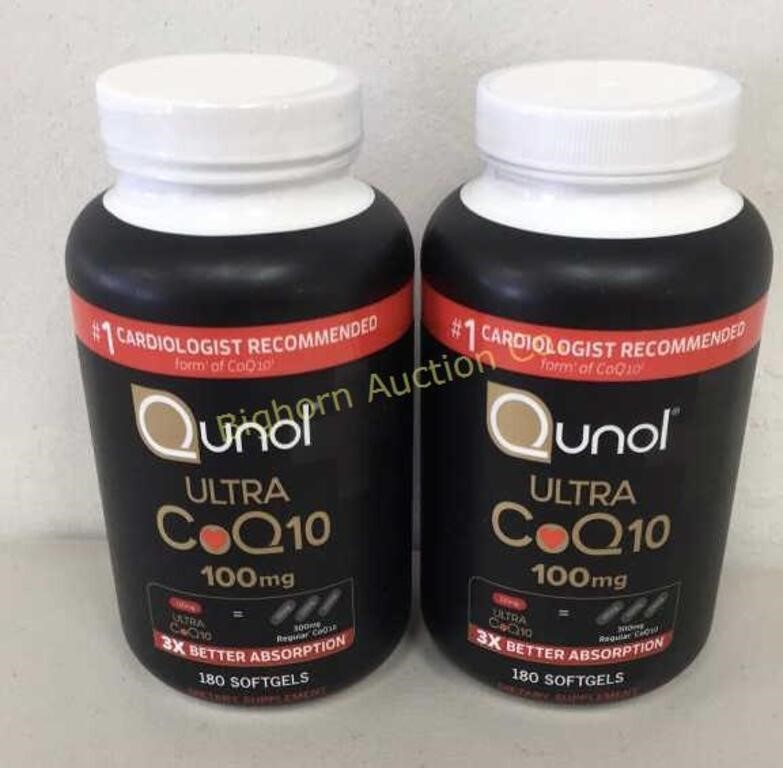 Quinolone Ultra CoQ10 100mg 180 Softgels