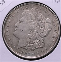 1921 MORGAN DOLLAR  XF