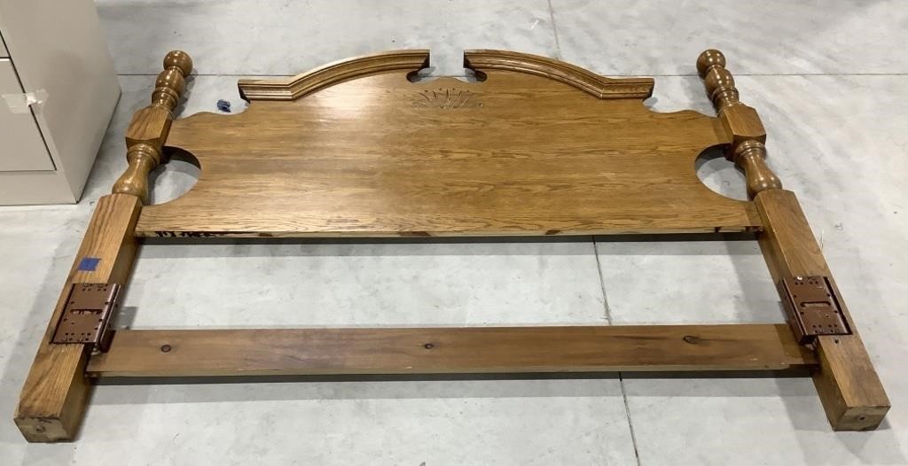 Wood Queen headboard-62in