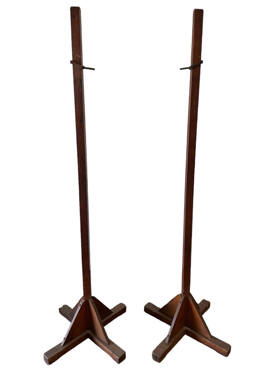 Early 1900s High Jump Wood Stands