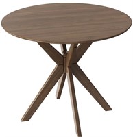 Retail$200 Modern Round Wood Dining Table