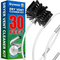 30'  Dryvenck 30ft Dryer Vent Cleaner  Lint Remove