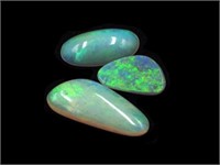 Three Crystal opals (6.65ct)