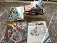 Vintage Song Books, Records, CDs, 8-Tracks, and