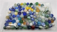 110 Vintage Glass Marbles 1920's-1970's