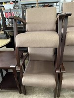 (2) Thickly Padded Deluxe Guest Chairs